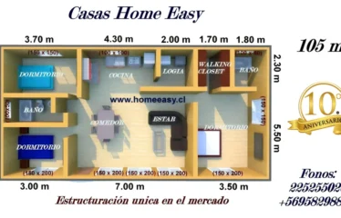 105 m2 opción 1