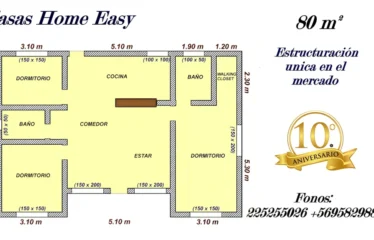 80 m2 opción 1