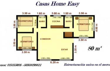 80 m2 opción 2