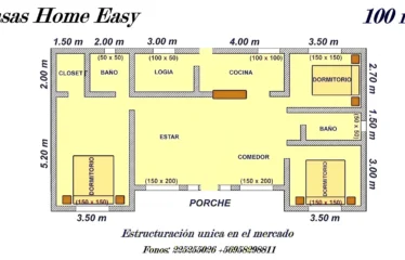 100 m2 opción 1